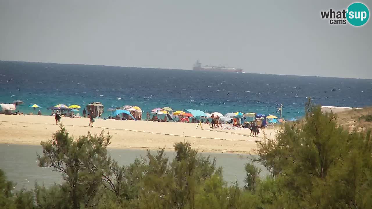 Webcam Chia – Liveblick auf den Strand Su Giudeu