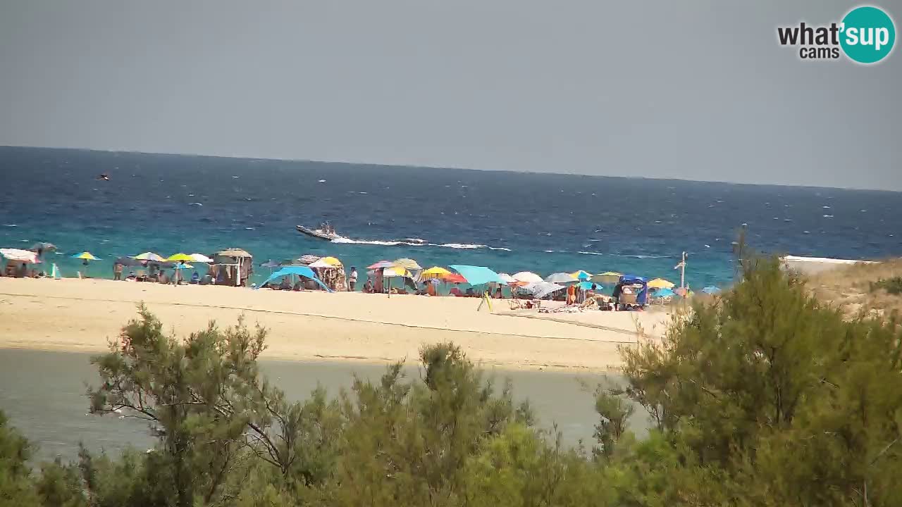 Webcam Chia – Live View of Su Giudeu Beach