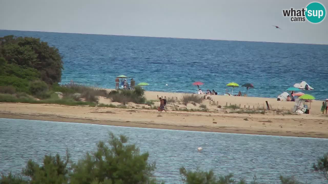 Webcam Chia – Spiaggia Su Giudeu in diretta
