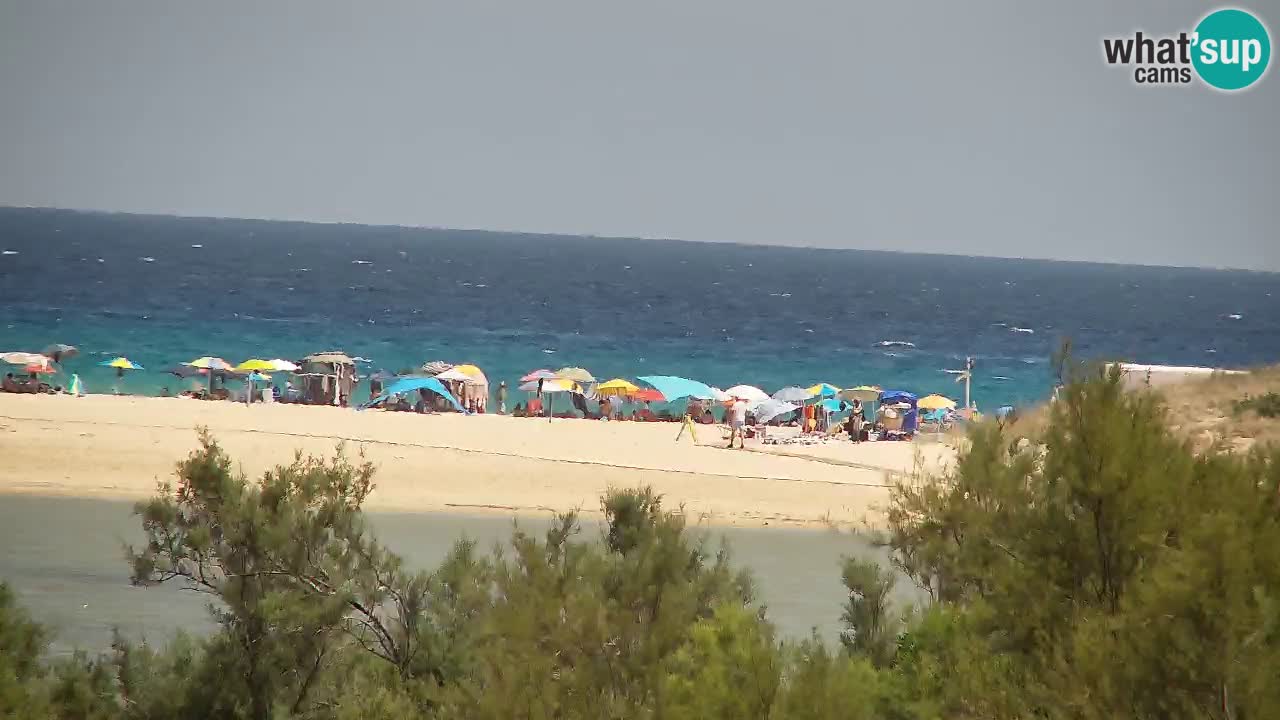 Webcam Chia – Live View of Su Giudeu Beach