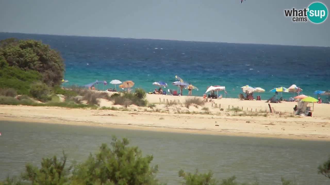 Webcam Chia – Live View of Su Giudeu Beach