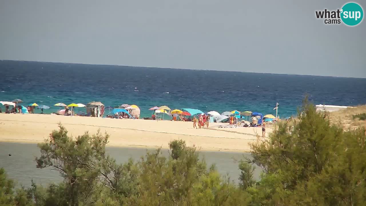 Webcam Chia – Live View of Su Giudeu Beach