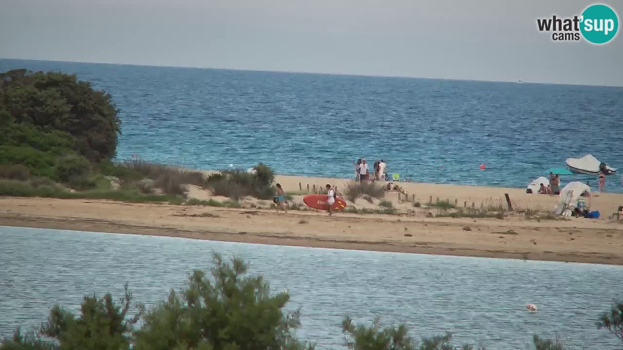 Webcam Chia – Live View of Su Giudeu Beach