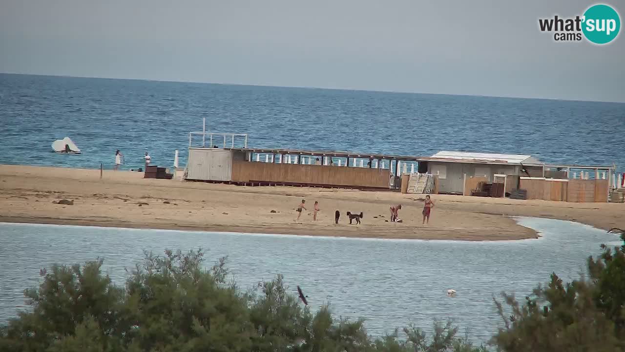 Webcam Chia – Vista en directo de la playa Su Giudeu