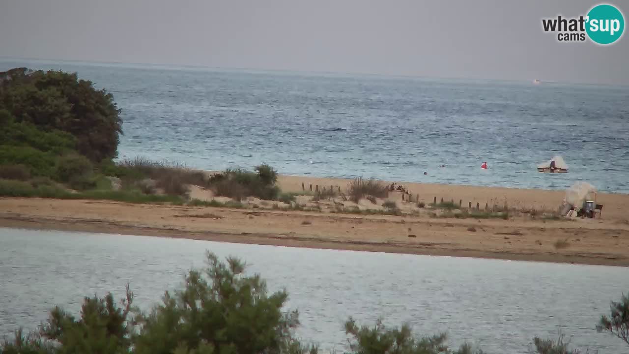 Webcam Chia – Live View of Su Giudeu Beach