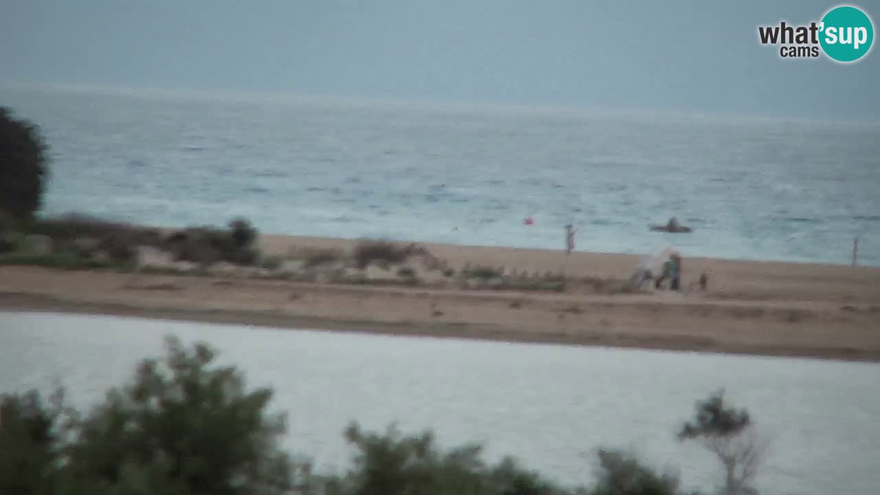 Web kamera Chia – Pogled uživo na plažu Su Giudeu