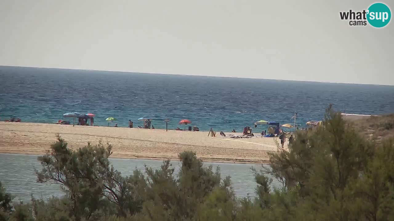 Webcam Chia – Vista en directo de la playa Su Giudeu