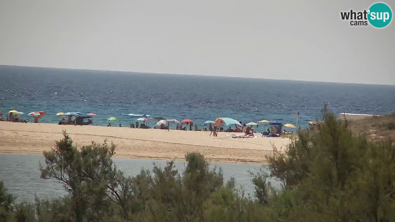 Webcam Chia – Spiaggia Su Giudeu in diretta