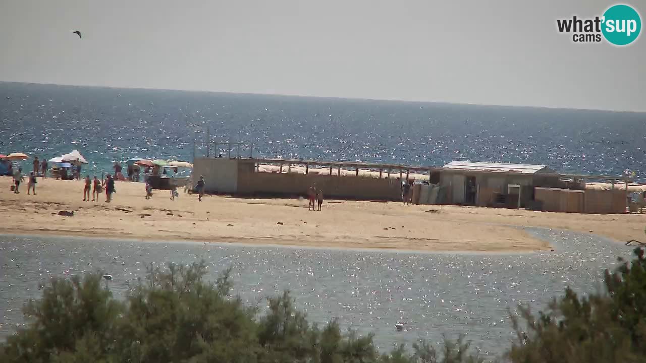 Webcam Chia – Spiaggia Su Giudeu in diretta