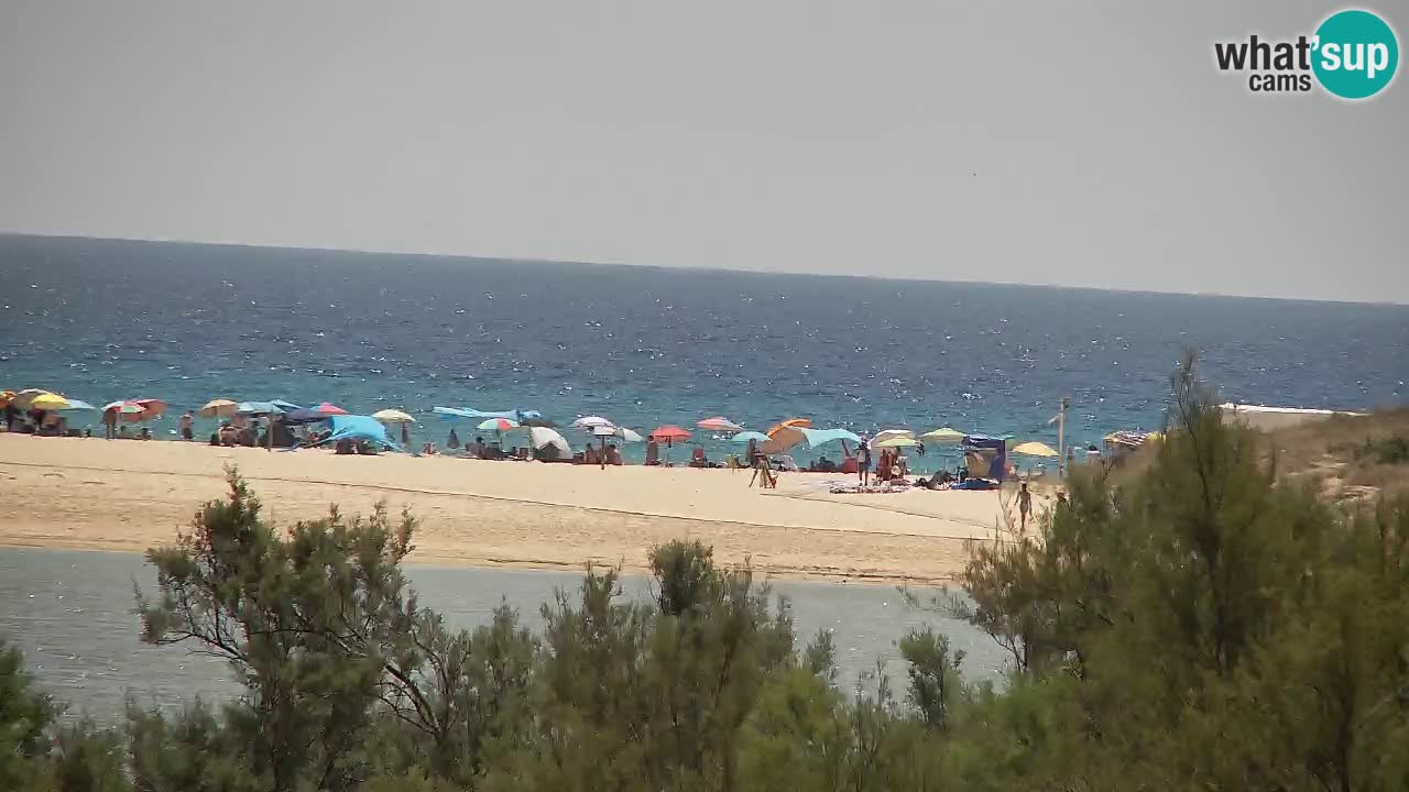 Web kamera Chia – Pogled uživo na plažu Su Giudeu