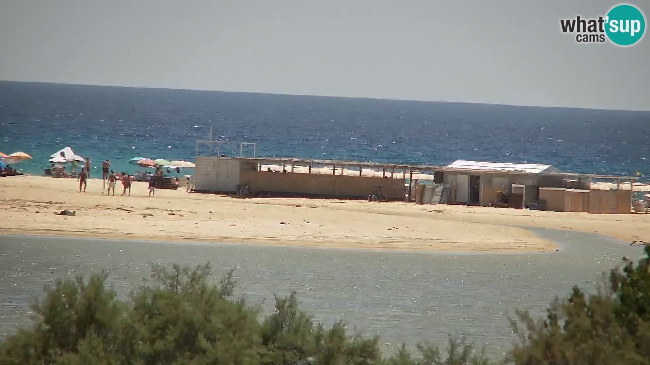 Webcam Chia – Vista en directo de la playa Su Giudeu
