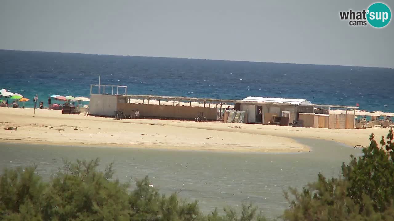 Webcam Chia – Vista en directo de la playa Su Giudeu