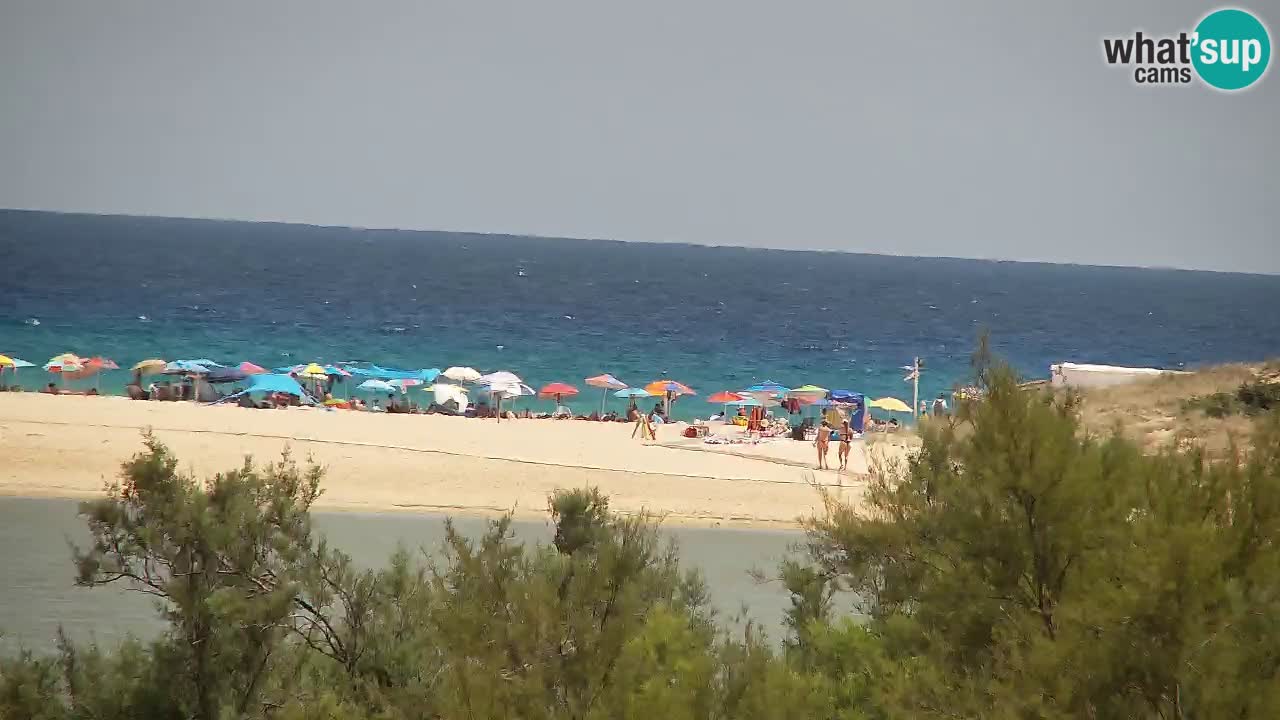Webcam Chia – Spiaggia Su Giudeu in diretta
