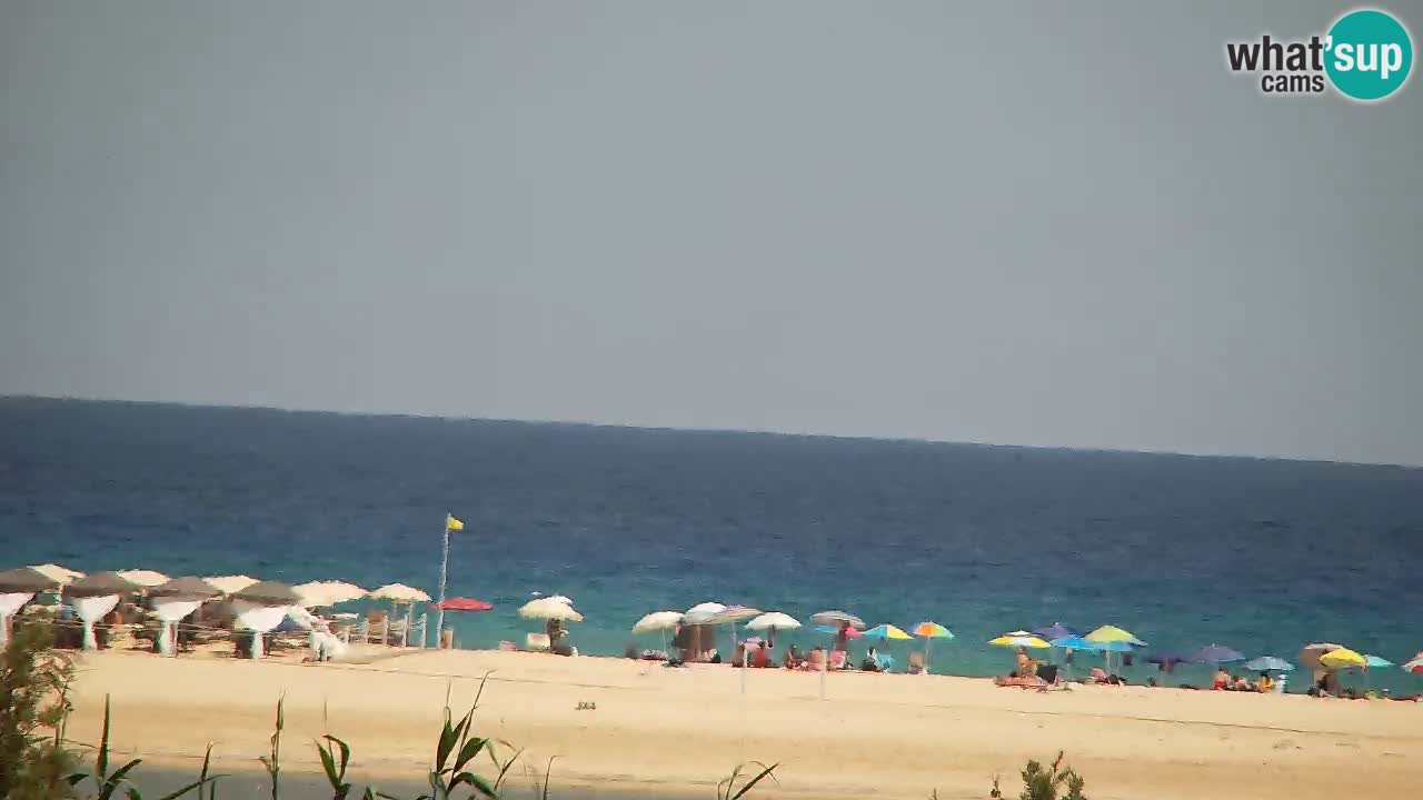 Web kamera Chia – Pogled uživo na plažu Su Giudeu