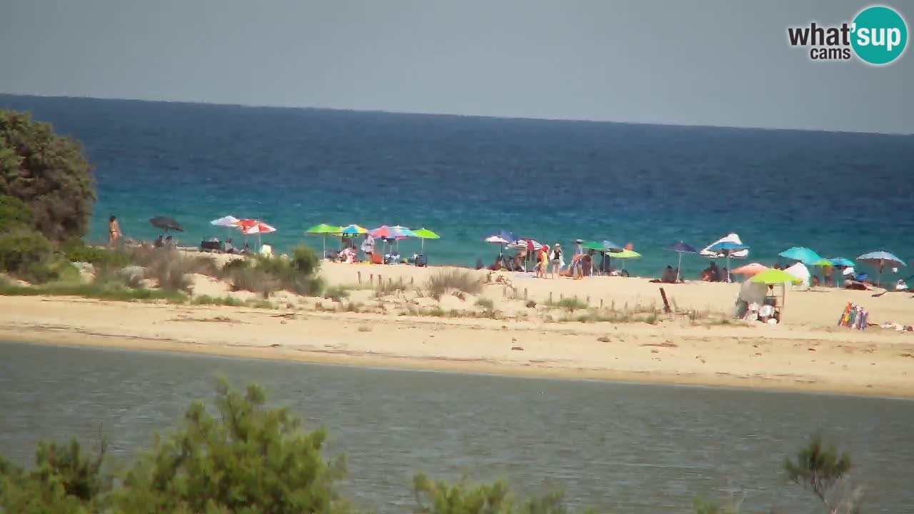 Web kamera Chia – Pogled uživo na plažu Su Giudeu