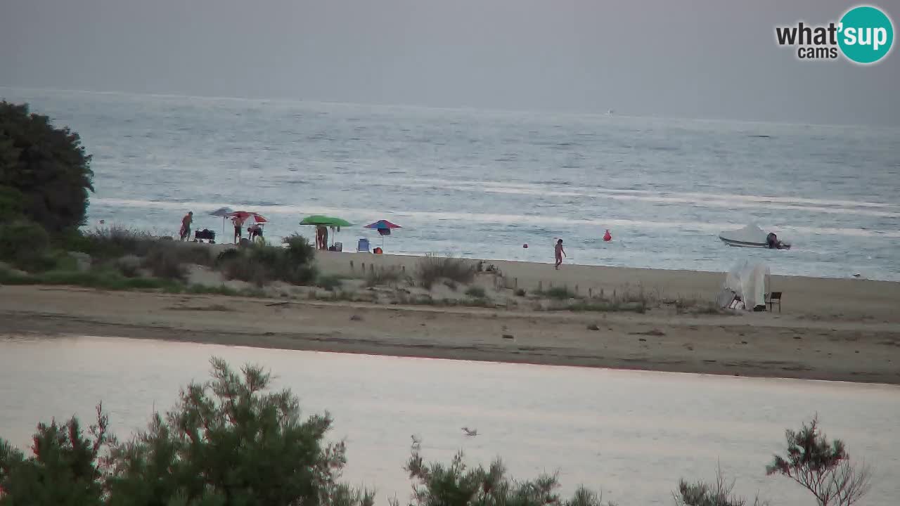 Webcam Chia – Live View of Su Giudeu Beach