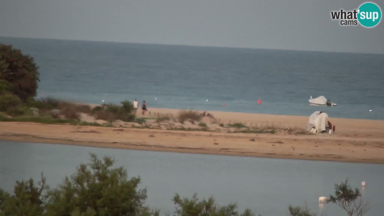 Webcam Chia – Live View of Su Giudeu Beach