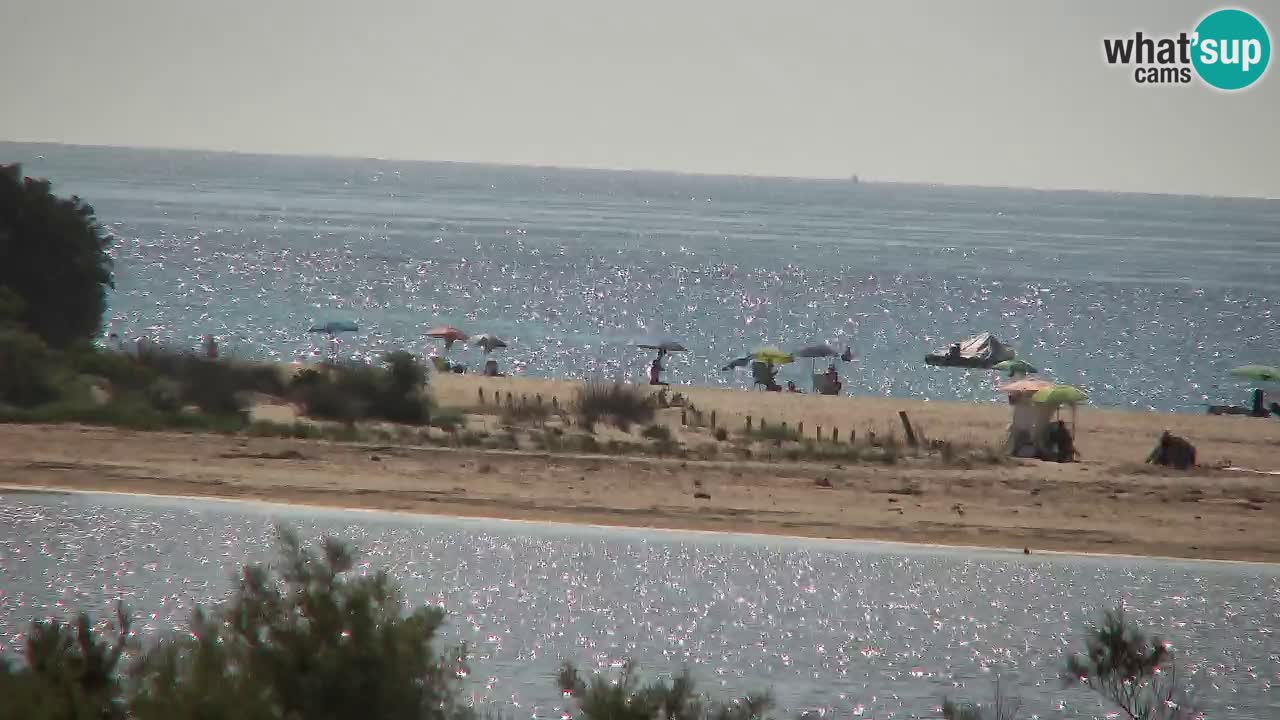 Webcam Chia – Live View of Su Giudeu Beach