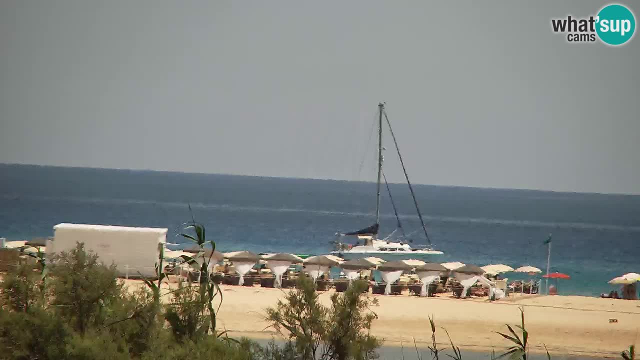 Webcam Chia – Live View of Su Giudeu Beach
