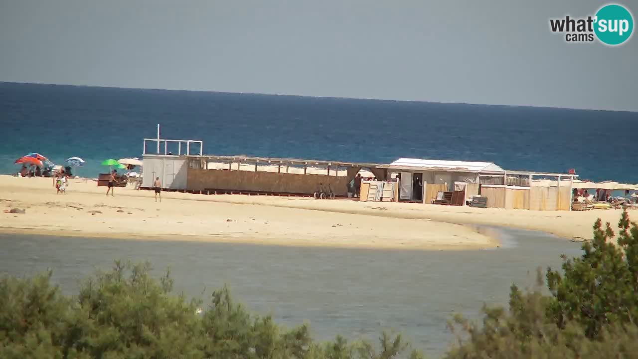 Webcam Chia – Live View of Su Giudeu Beach