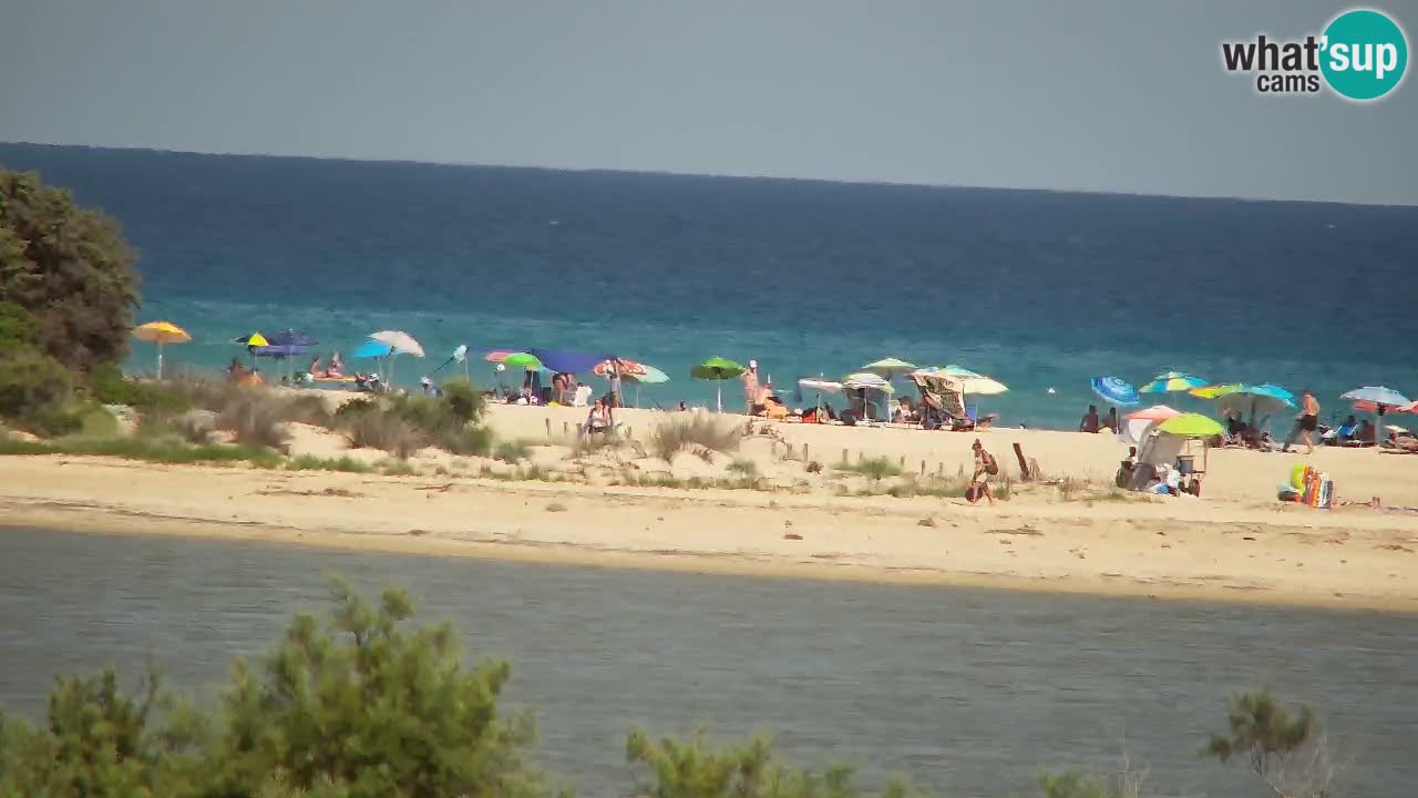 Webcam Chia – Spiaggia Su Giudeu in diretta