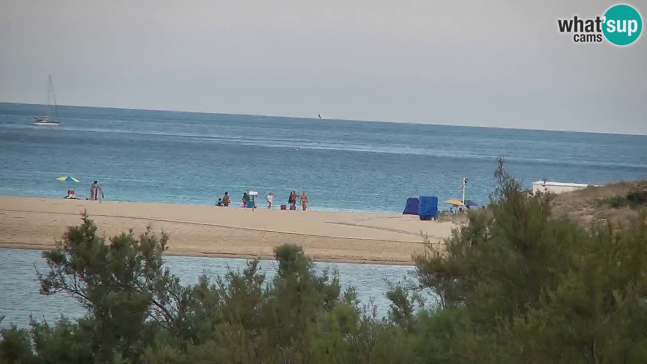 Webcam Chia – Vue en direct de la plage Su Giudeu