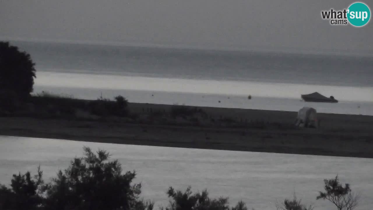 Webcam Chia – Vista en directo de la playa Su Giudeu