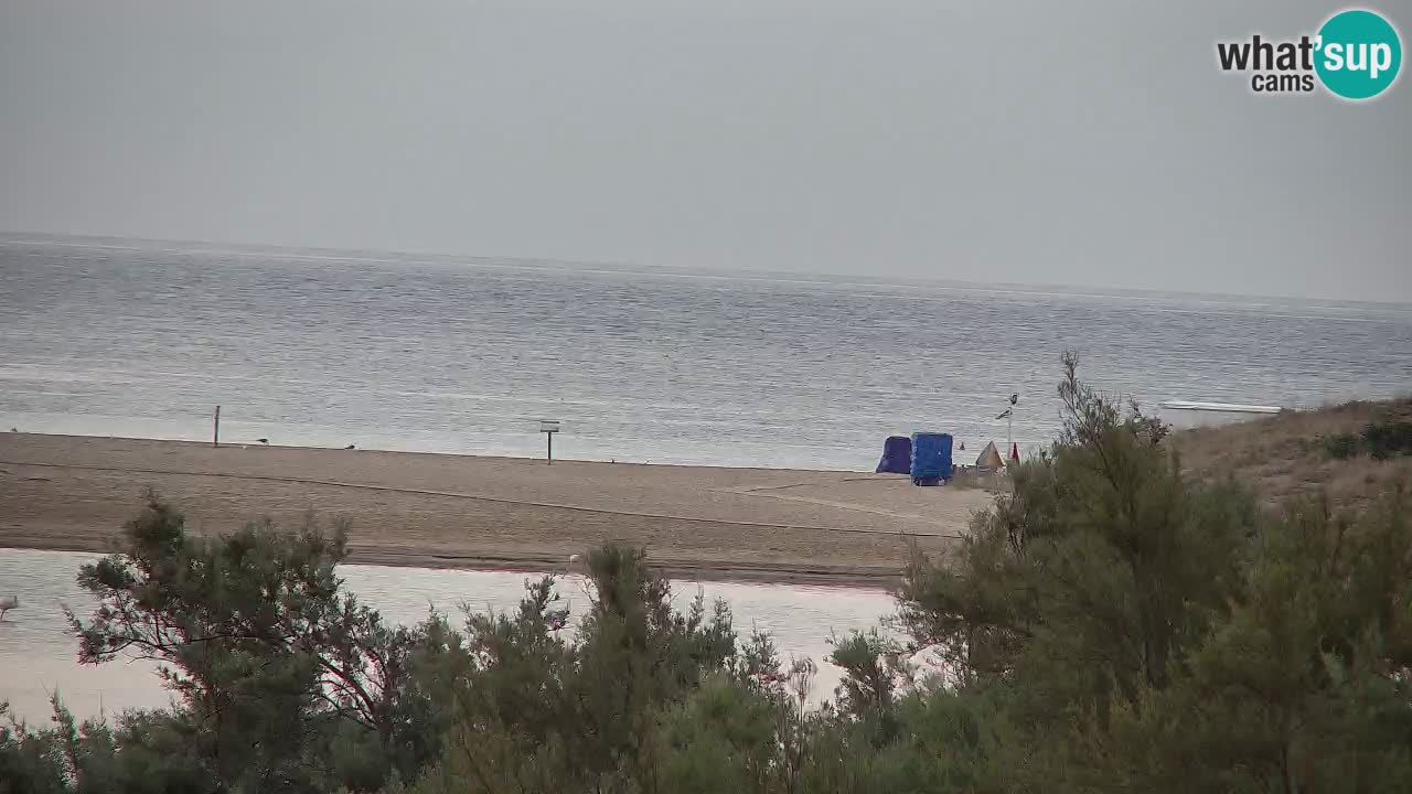 Spletna kamera Chia – Pogled v živo na plažo Su Giudeu