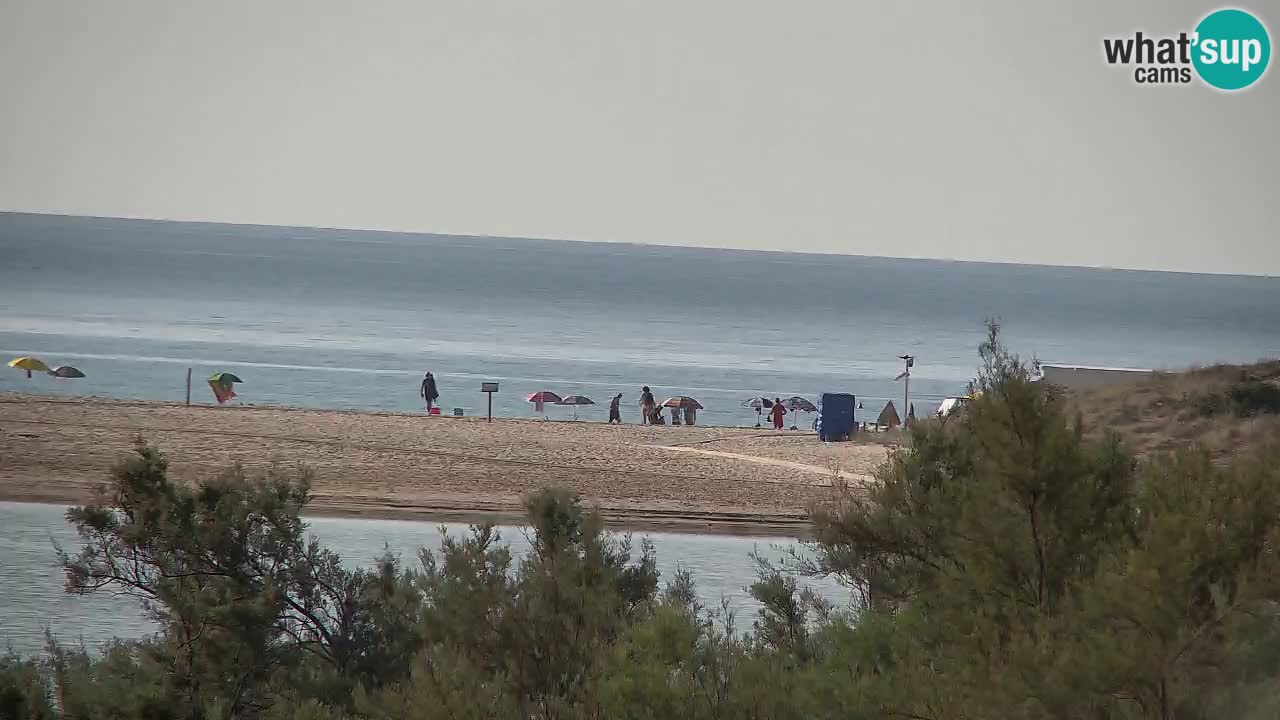 Webcam Chia – Vue en direct de la plage Su Giudeu