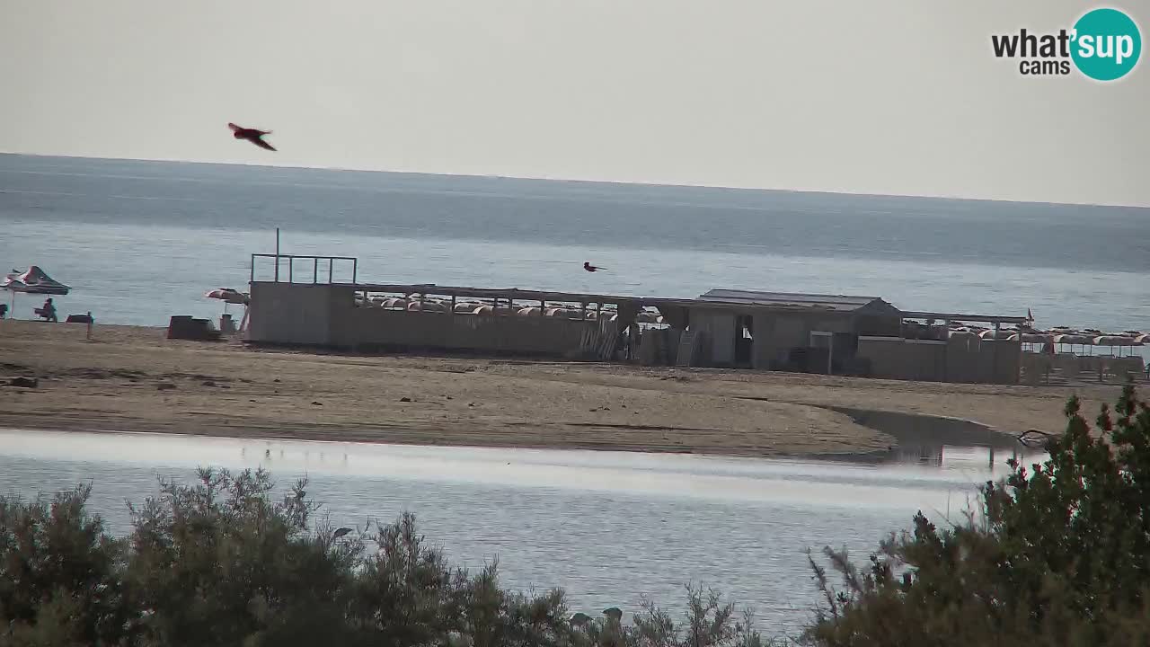 Webcam Chia – Vue en direct de la plage Su Giudeu