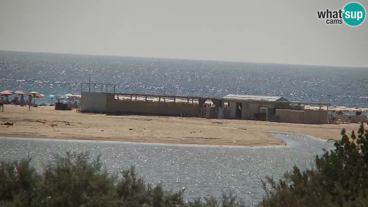 Webcam Chia – Liveblick auf den Strand Su Giudeu