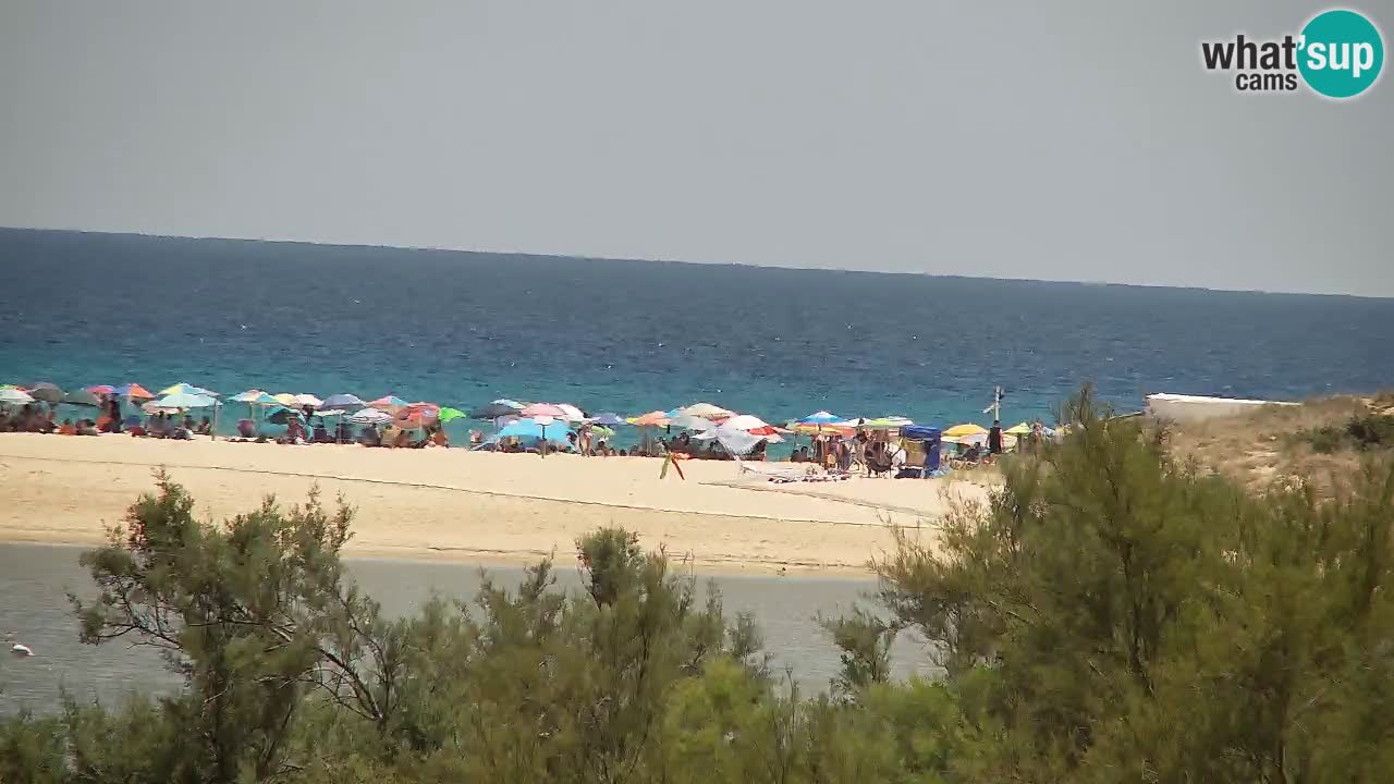 Webcam Chia – Spiaggia Su Giudeu in diretta