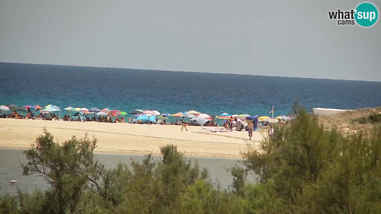 Webcam Chia – Spiaggia Su Giudeu in diretta