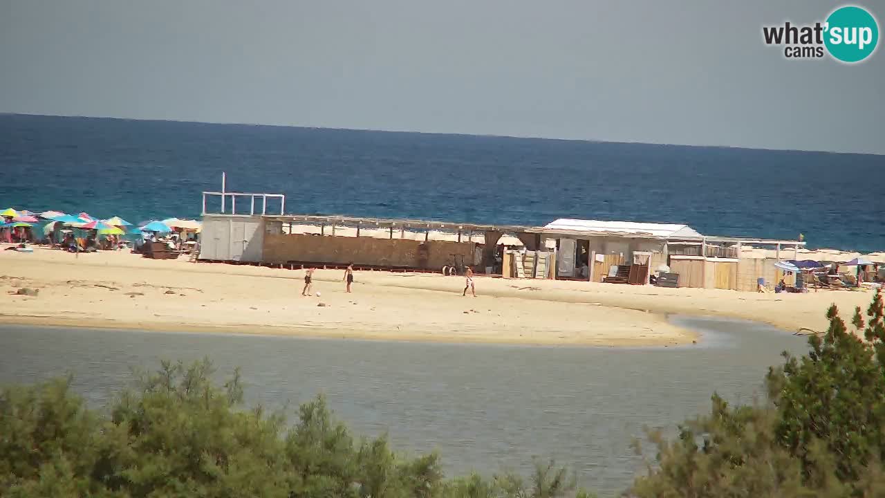 Webcam Chia – Spiaggia Su Giudeu in diretta