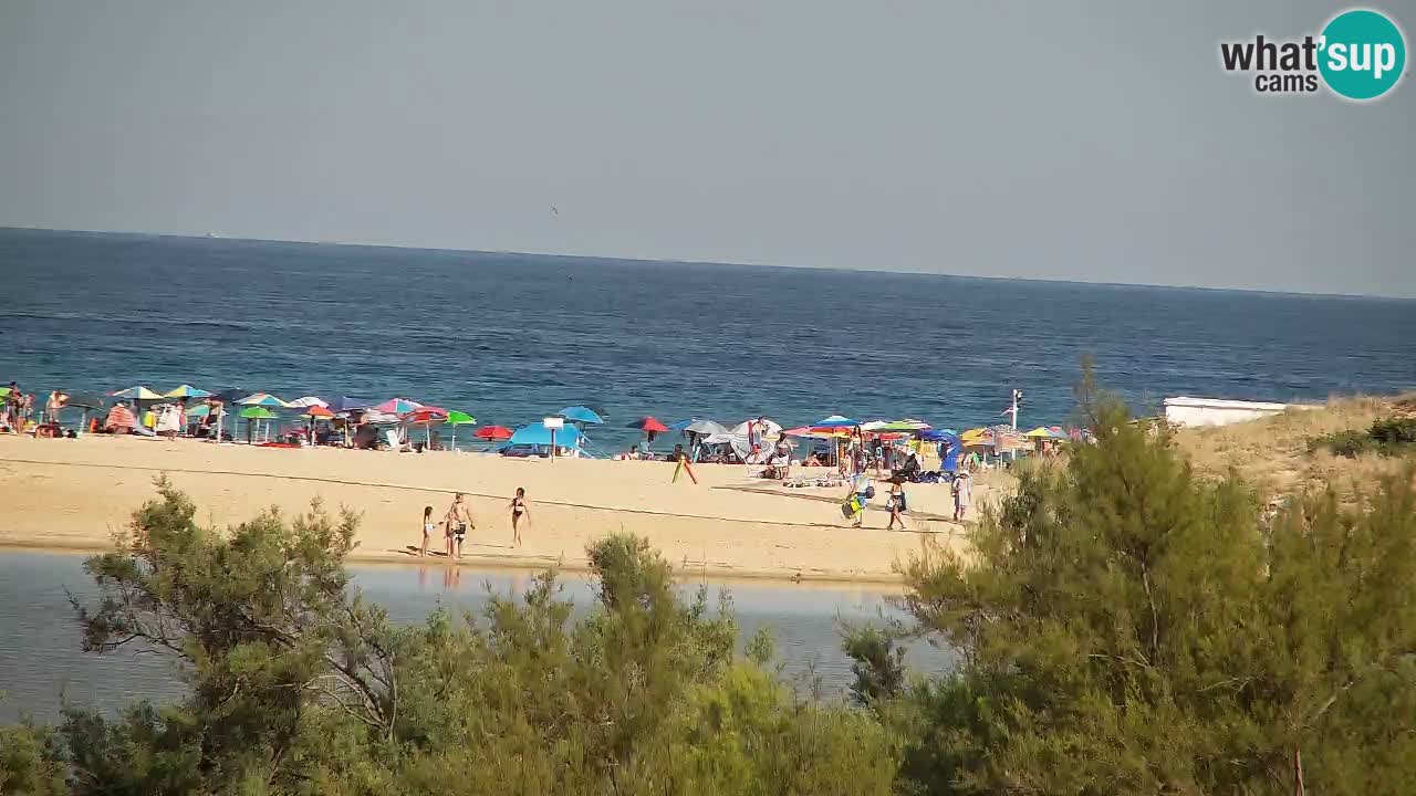 Web kamera Chia – Pogled uživo na plažu Su Giudeu