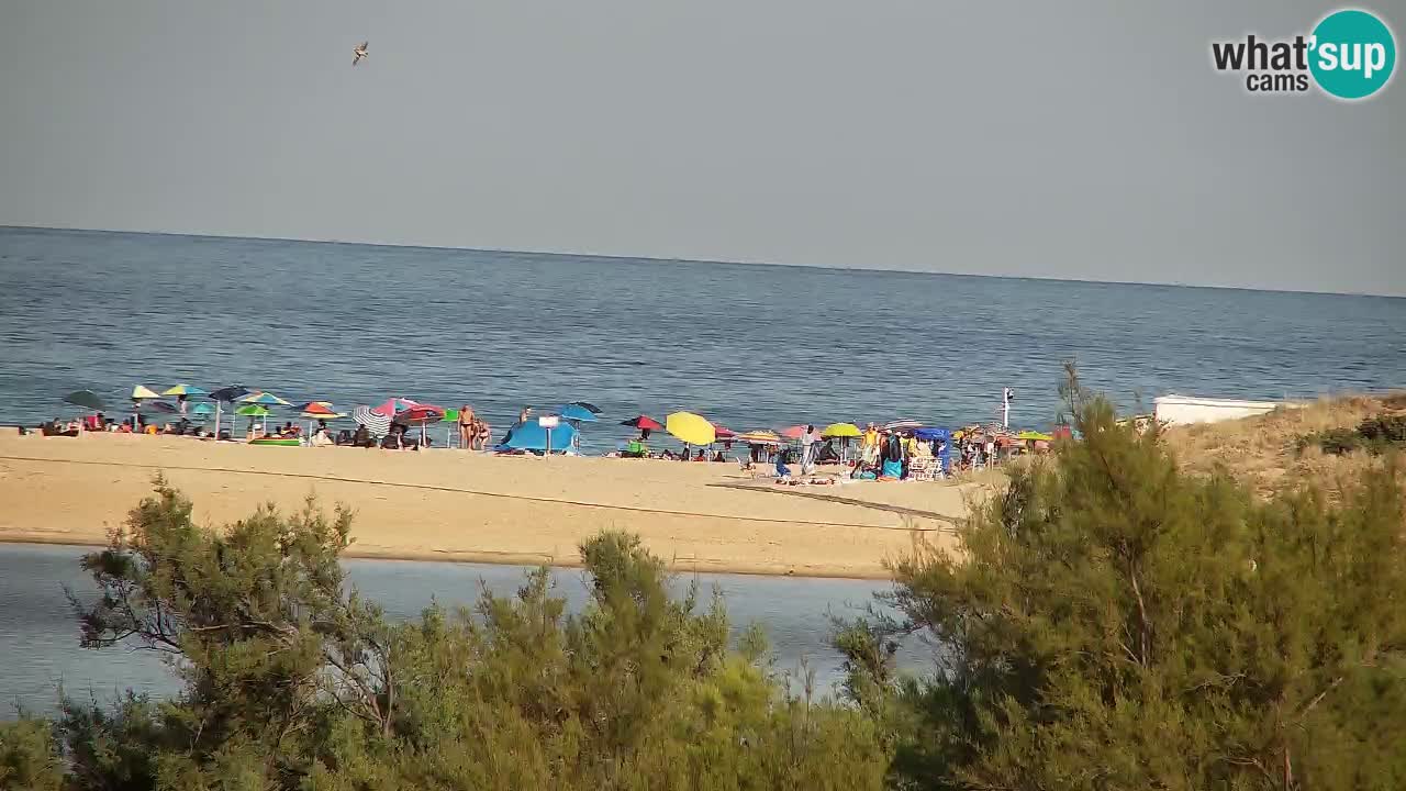 Webcam Chia – Vista en directo de la playa Su Giudeu