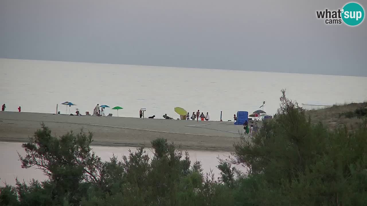 Webcam Chia – Vue en direct de la plage Su Giudeu