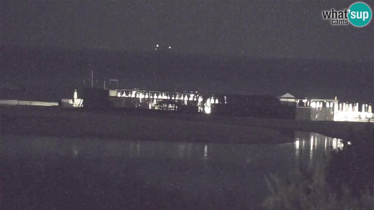 Webcam Chia – Vue en direct de la plage Su Giudeu