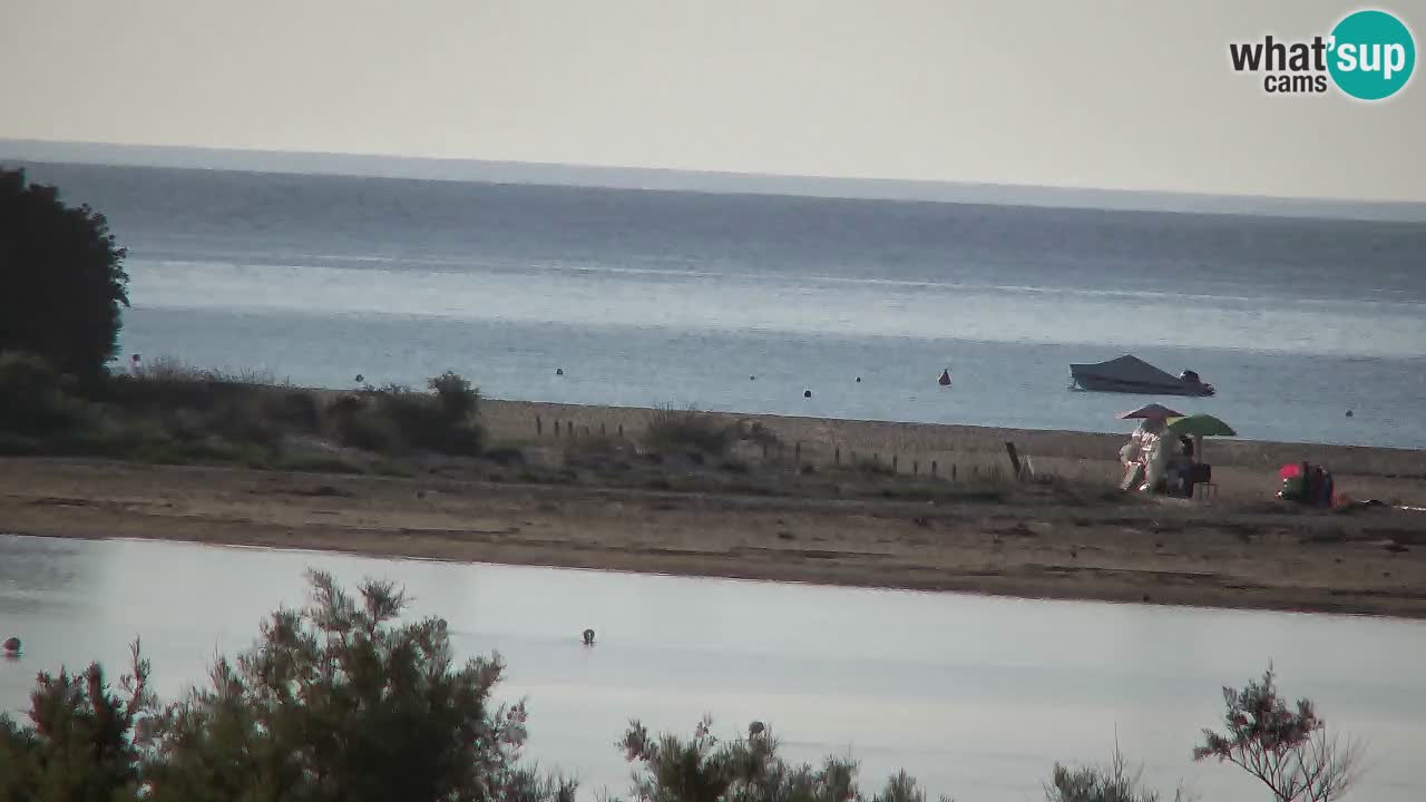Spletna kamera Chia – Pogled v živo na plažo Su Giudeu