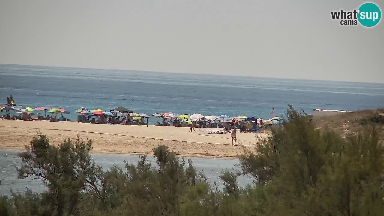 Webcam Chia – Live View of Su Giudeu Beach
