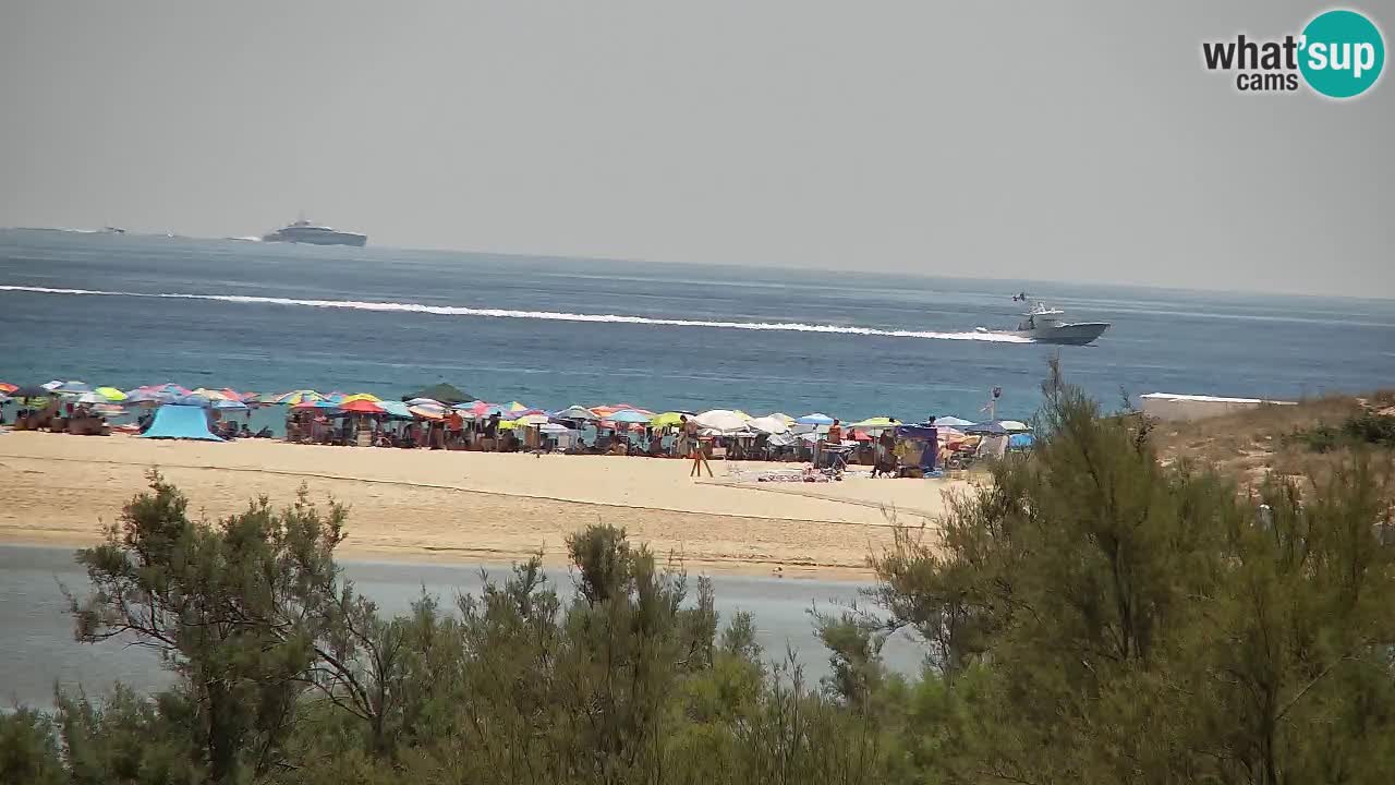 Webcam Chia – Liveblick auf den Strand Su Giudeu
