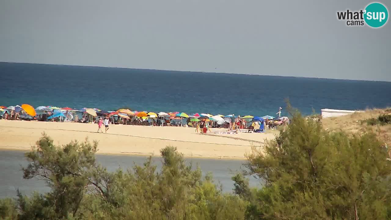 Webcam Chia – Spiaggia Su Giudeu in diretta