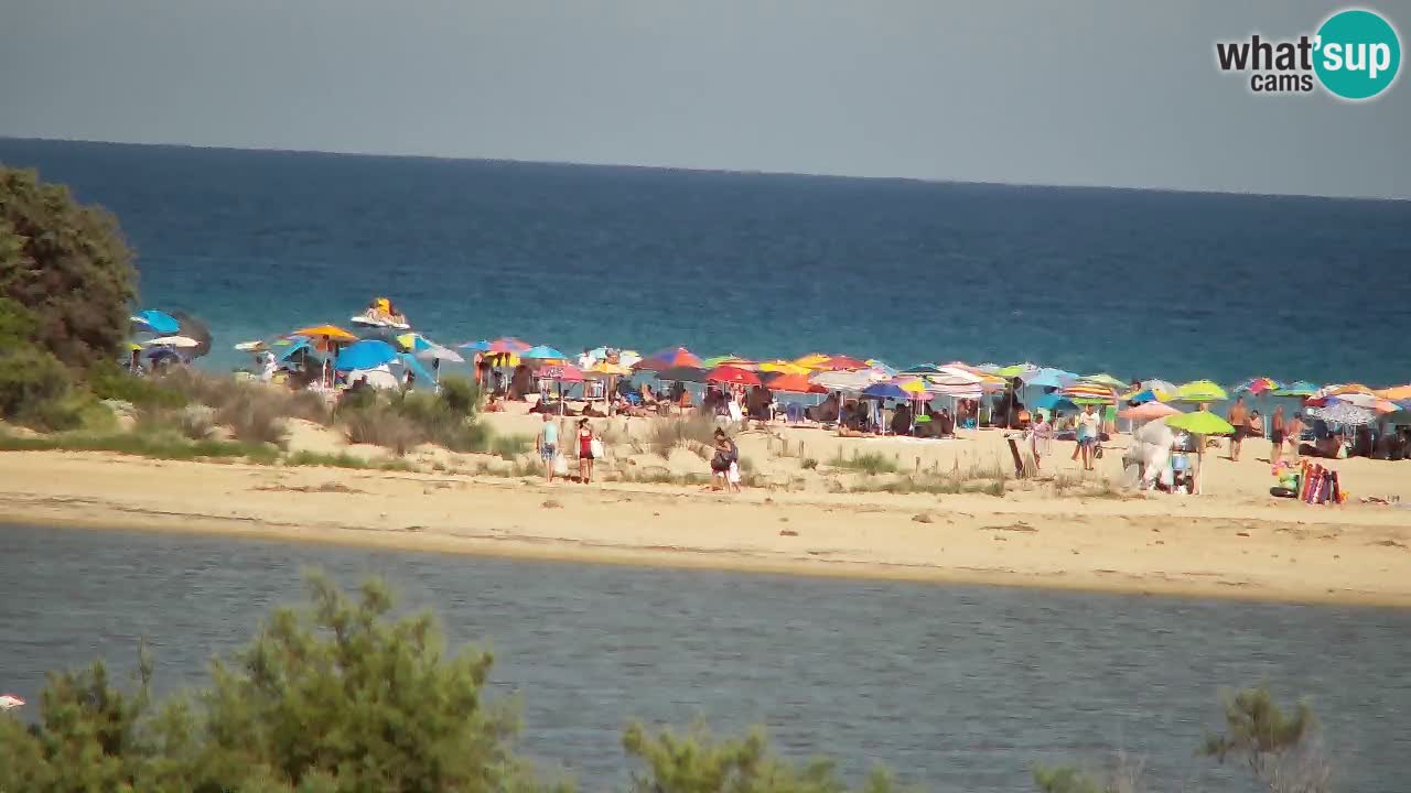 Webcam Chia – Live View of Su Giudeu Beach