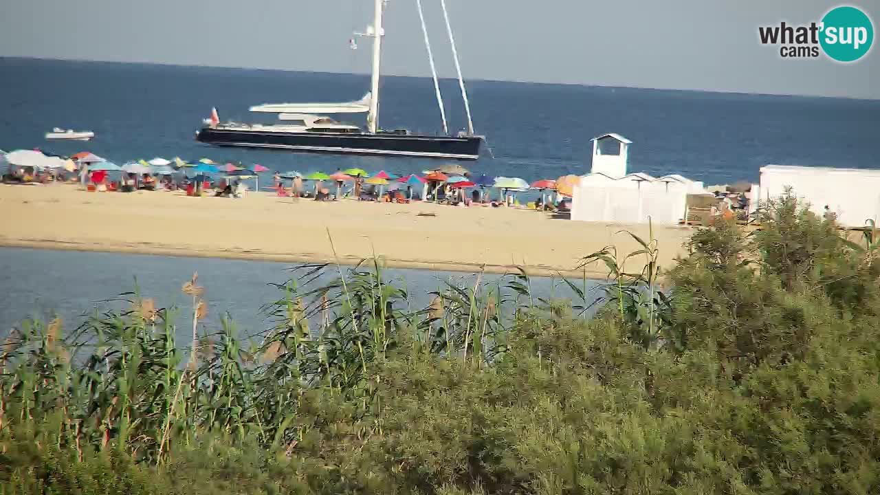 Web kamera Chia – Pogled uživo na plažu Su Giudeu