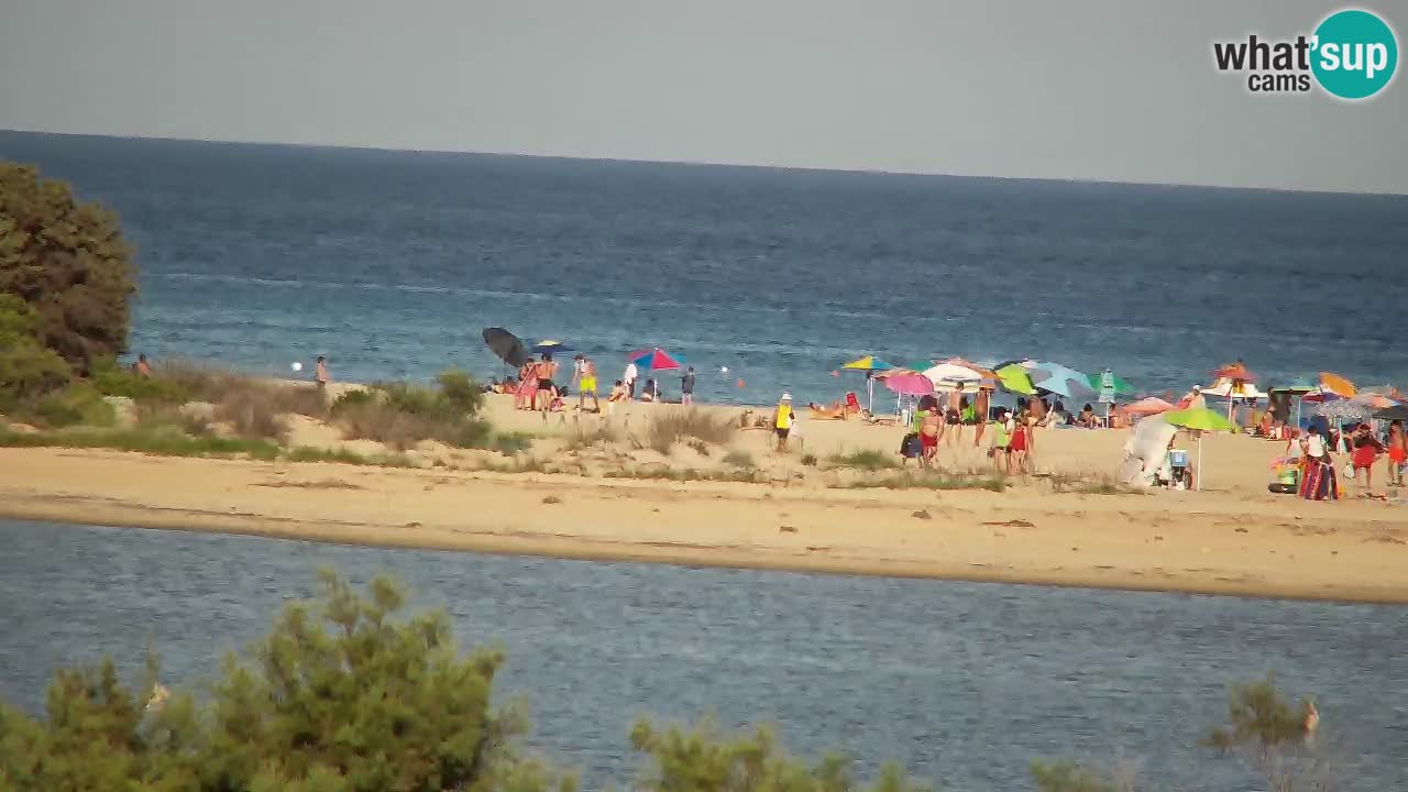 Webcam Chia – Spiaggia Su Giudeu in diretta