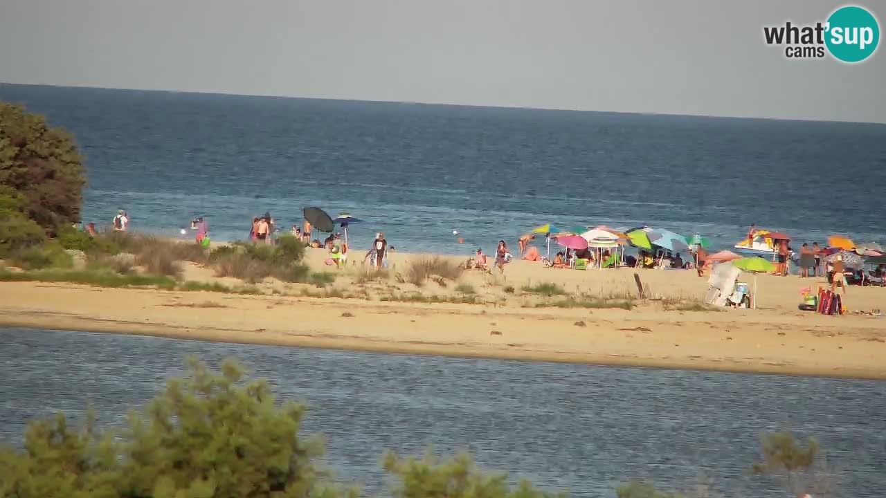 Webcam Chia – Spiaggia Su Giudeu in diretta