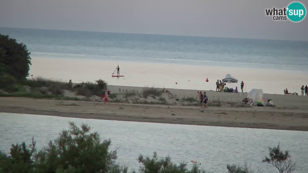 Webcam Chia – Live View of Su Giudeu Beach