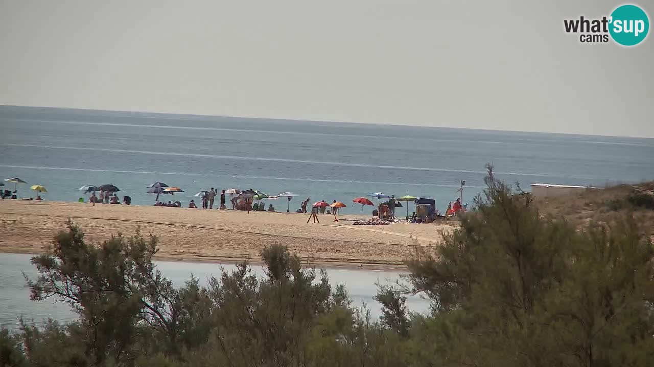 Webcam Chia – Vista en directo de la playa Su Giudeu
