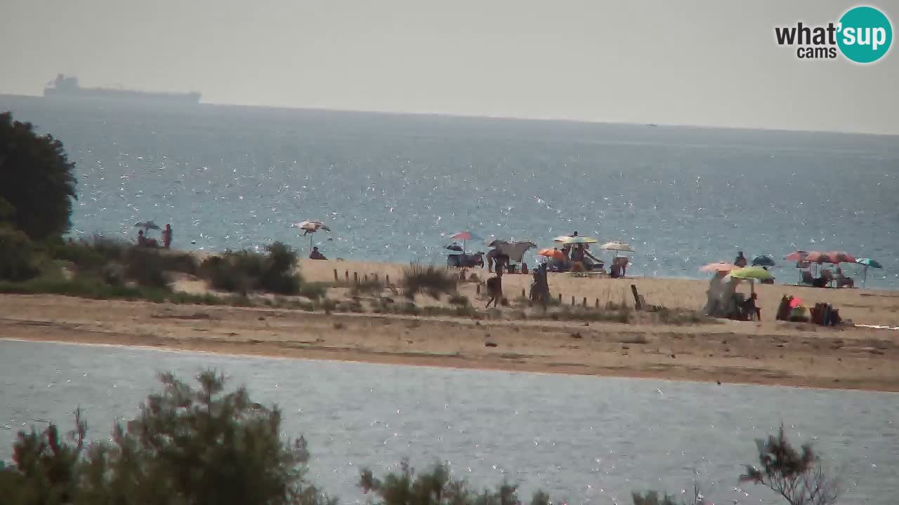Webcam Chia – Spiaggia Su Giudeu in diretta
