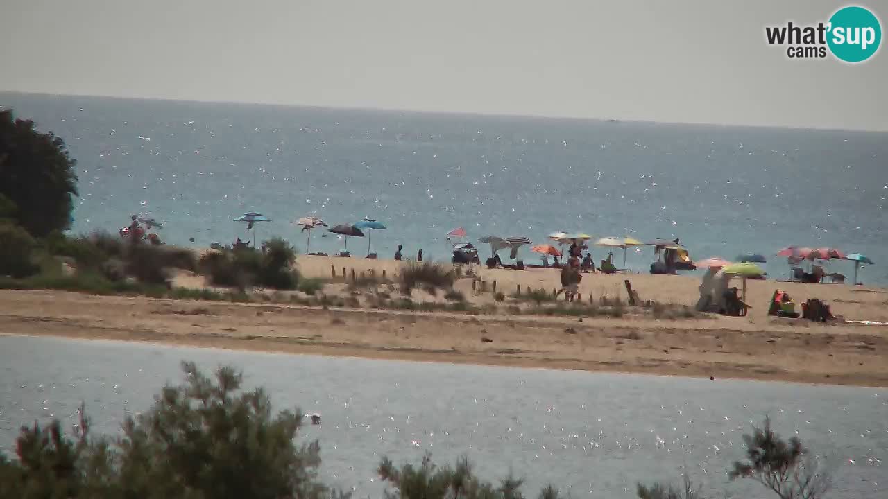 Webcam Chia – Spiaggia Su Giudeu in diretta